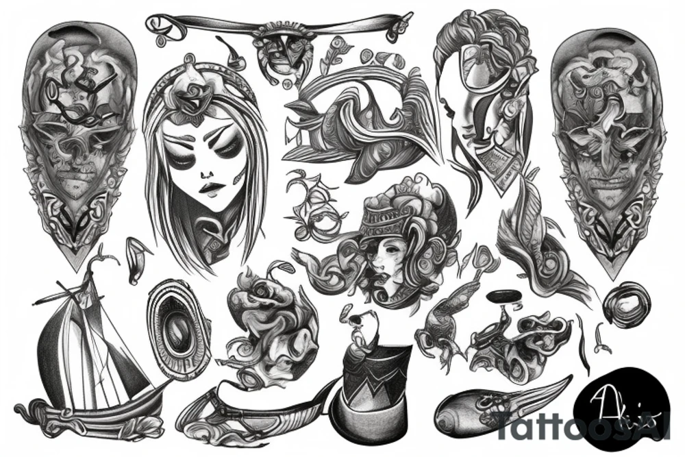 Song of achilles tattoo idea