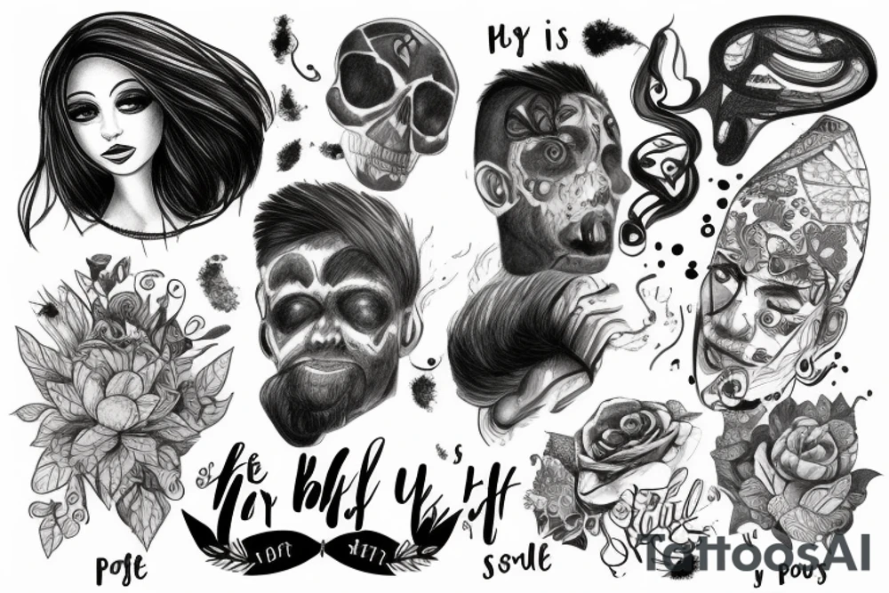 He is half my soul, as the poets say tattoo idea