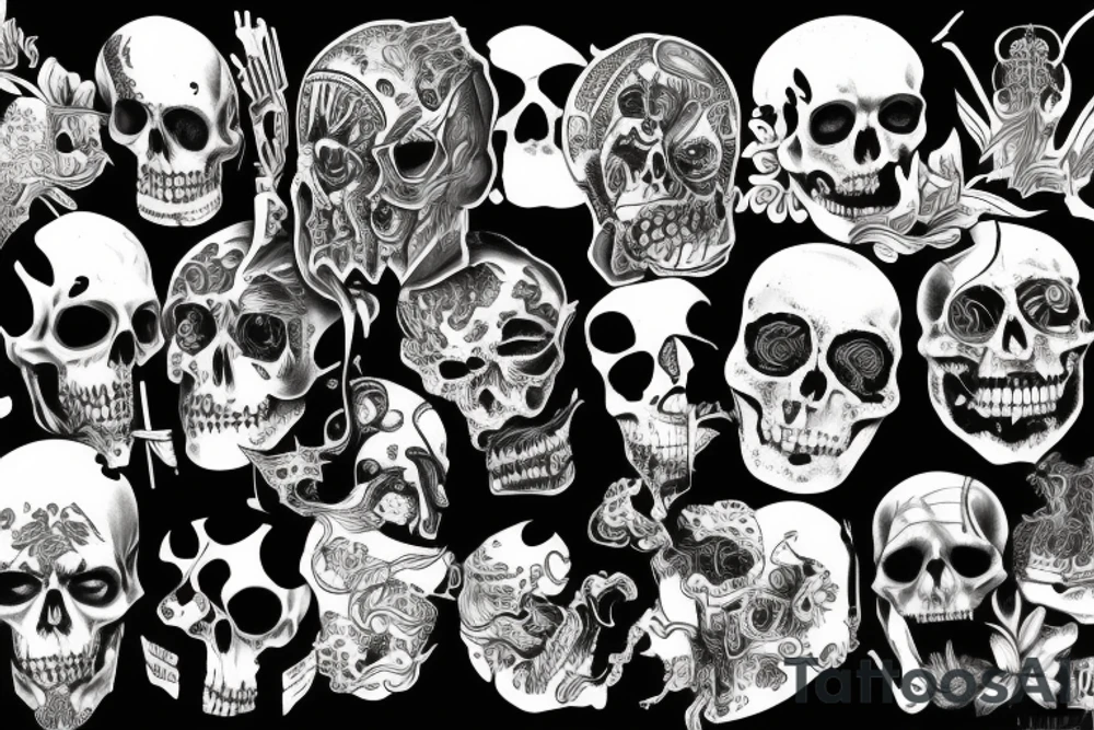 Insanity death tattoo idea