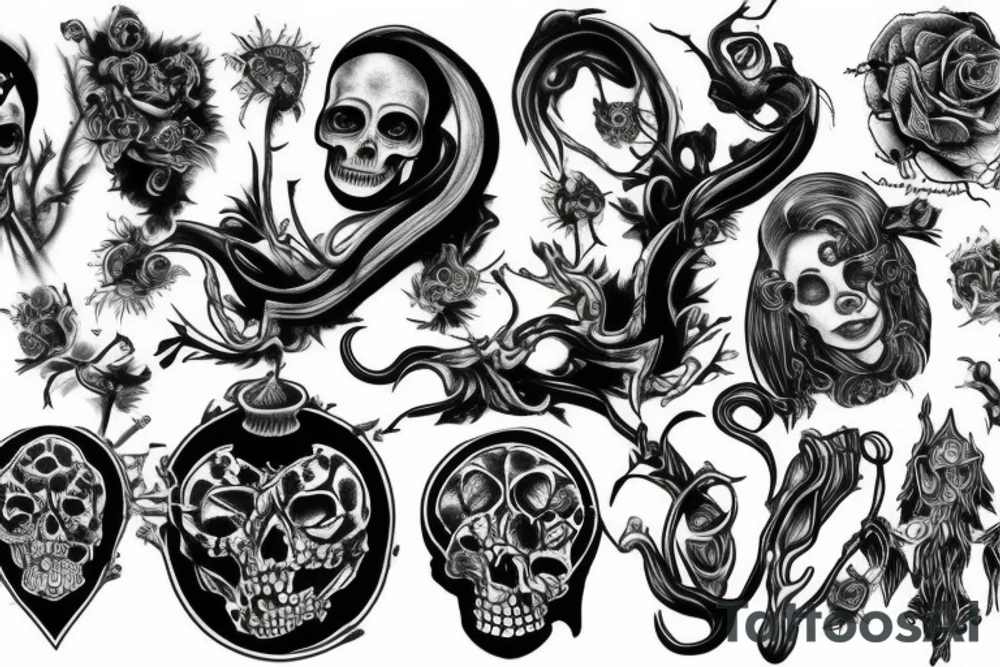 Insanity death tattoo idea
