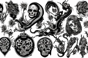 Insanity death tattoo idea