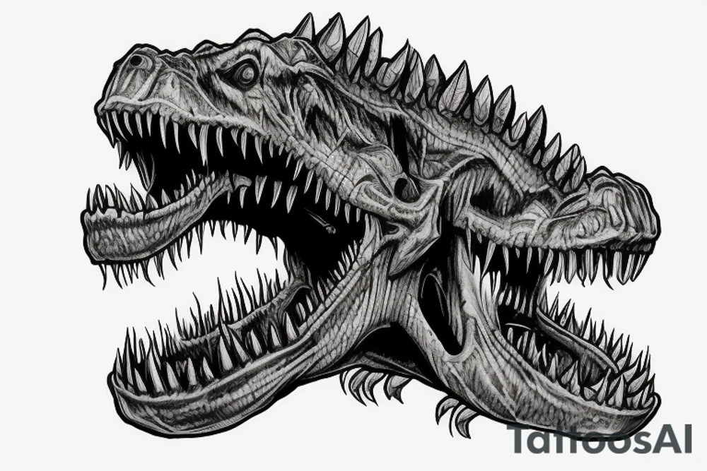 Insanity indominus rex tattoo idea