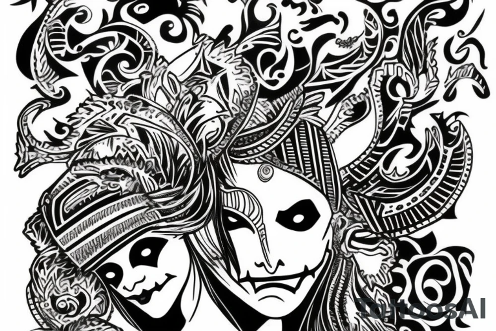 Joker Harlee Daughter tattoo idea