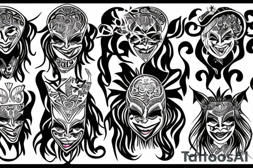 Joker Harlee Daughter tattoo idea