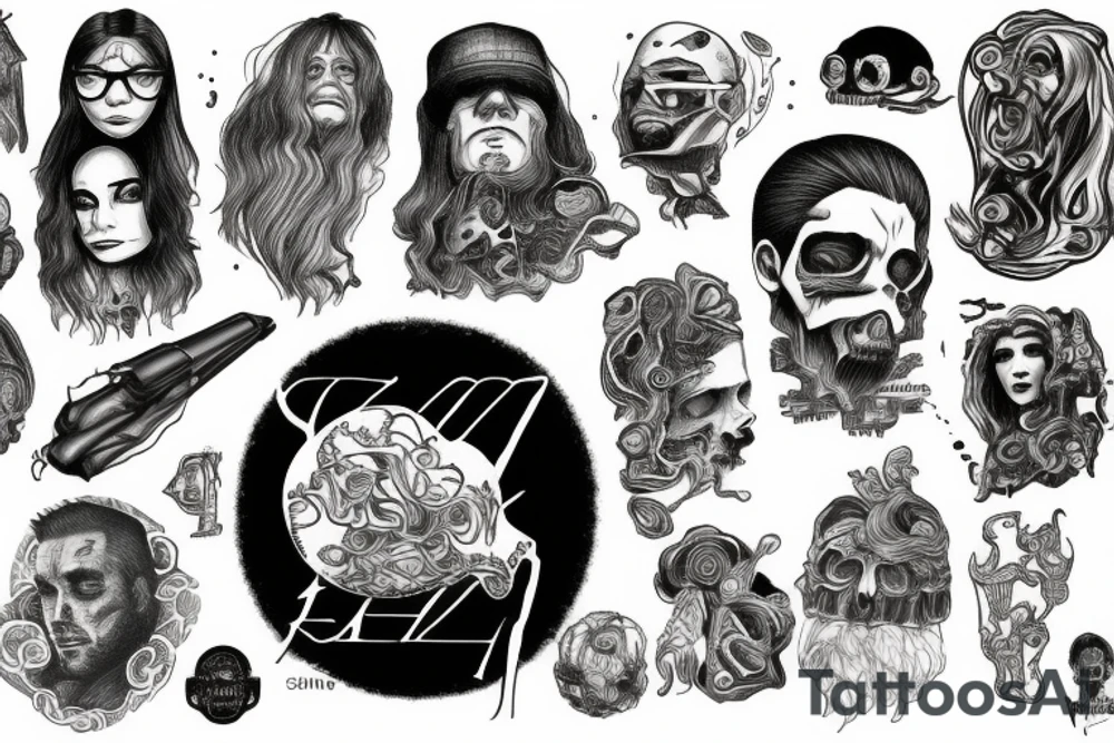 Claudio sanchez tattoo idea