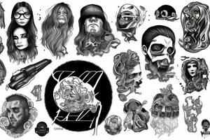 Claudio sanchez tattoo idea