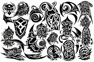 chaos symbol tattoo idea