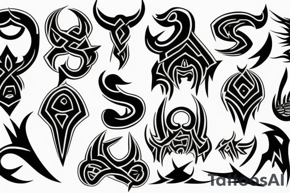 chaos symbol tattoo idea