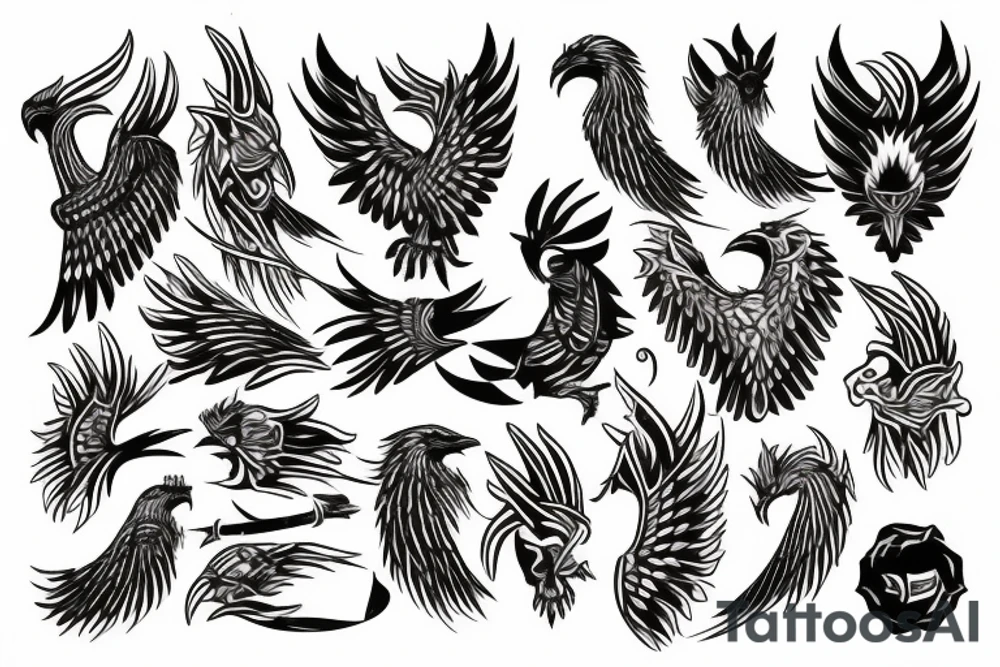 pheonix tattoo idea