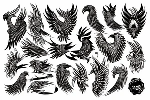 pheonix tattoo idea