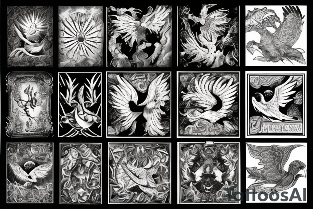 Pheonix tattoo idea