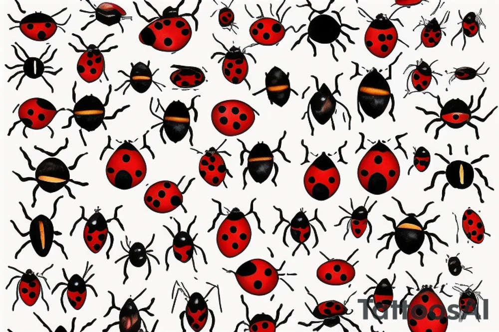 Ladybug tattoo idea