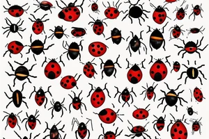 Ladybug tattoo idea