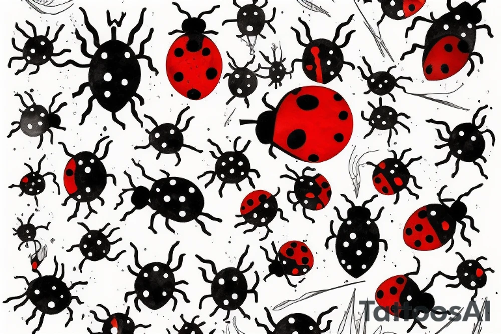 Ladybug tattoo idea