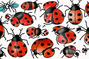 Ladybug tattoo idea