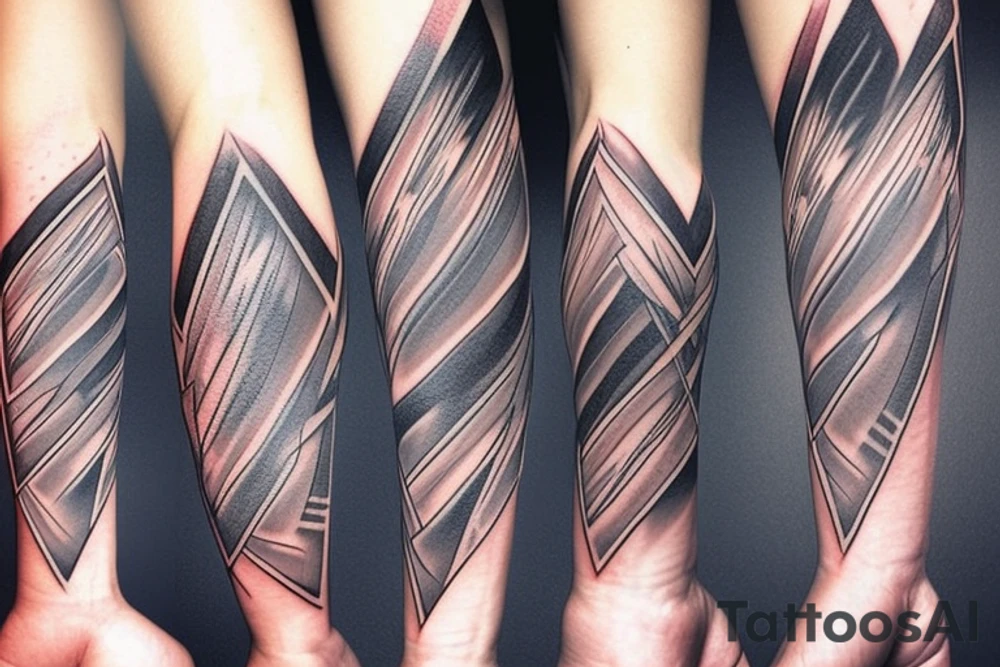 Ice, Arrow tattoo idea