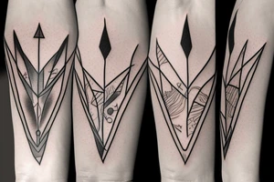 Ice, Arrow tattoo idea