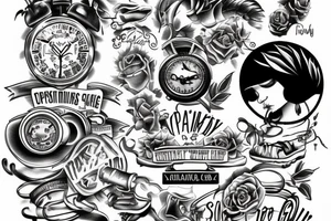Motivational grind tattoo idea