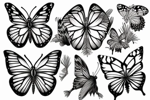 Butterfly tattoo idea