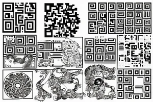 qr code with NEA tattoo idea