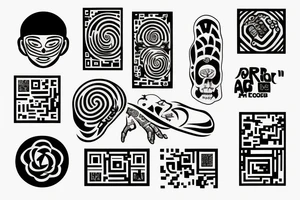 qr code with NEA tattoo idea