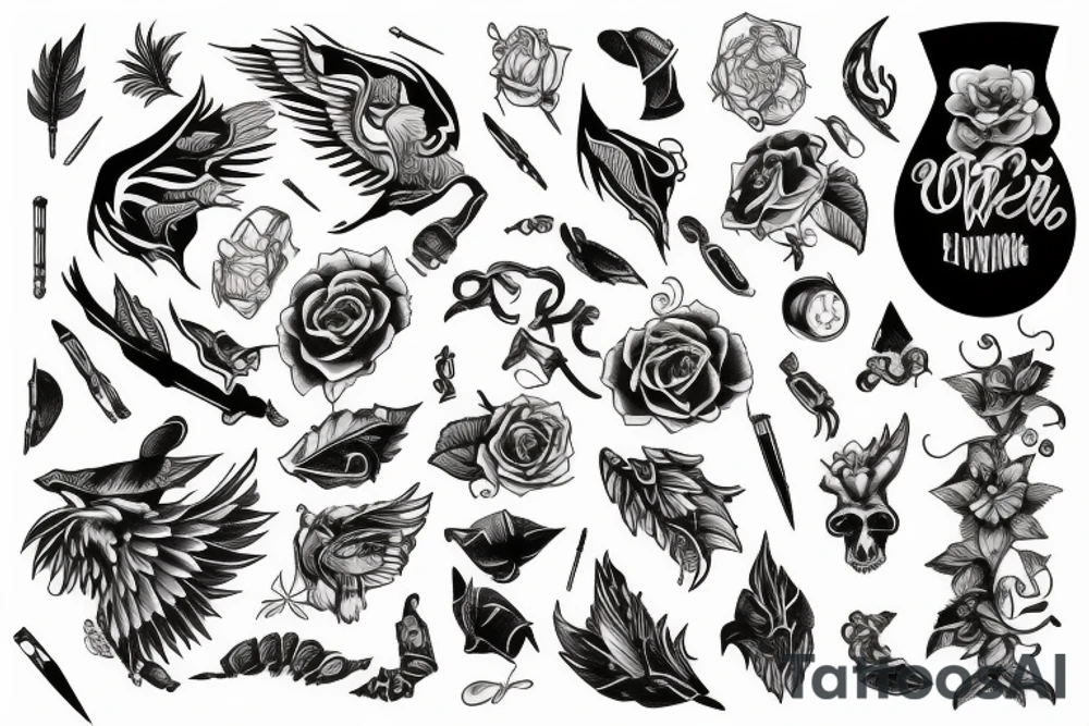 Everything is leaving tattoo idea