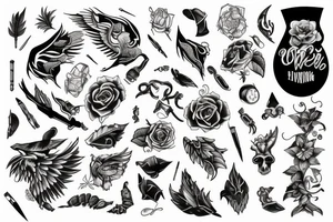 Everything is leaving tattoo idea