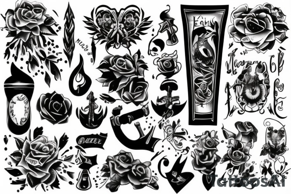 Everything is leaving tattoo idea