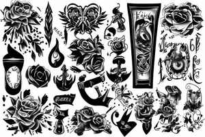 Everything is leaving tattoo idea