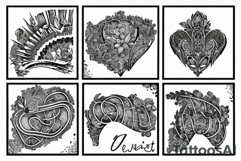 Sydney Australia arm band tattoo idea