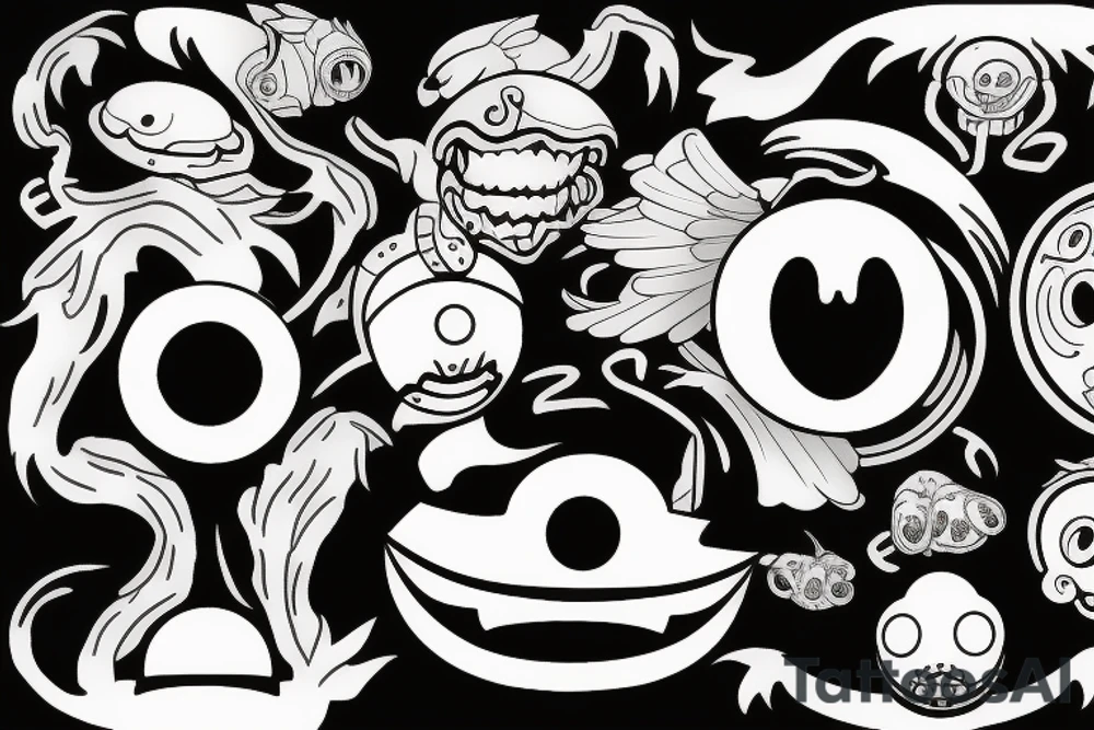 Pacman tattoo idea