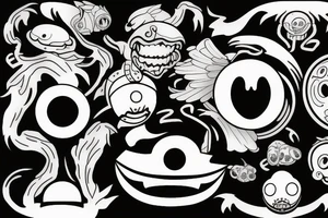 Pacman tattoo idea
