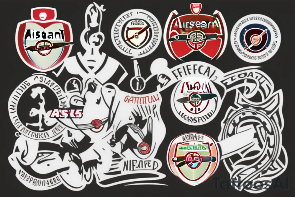 Arsenal FC tattoo idea