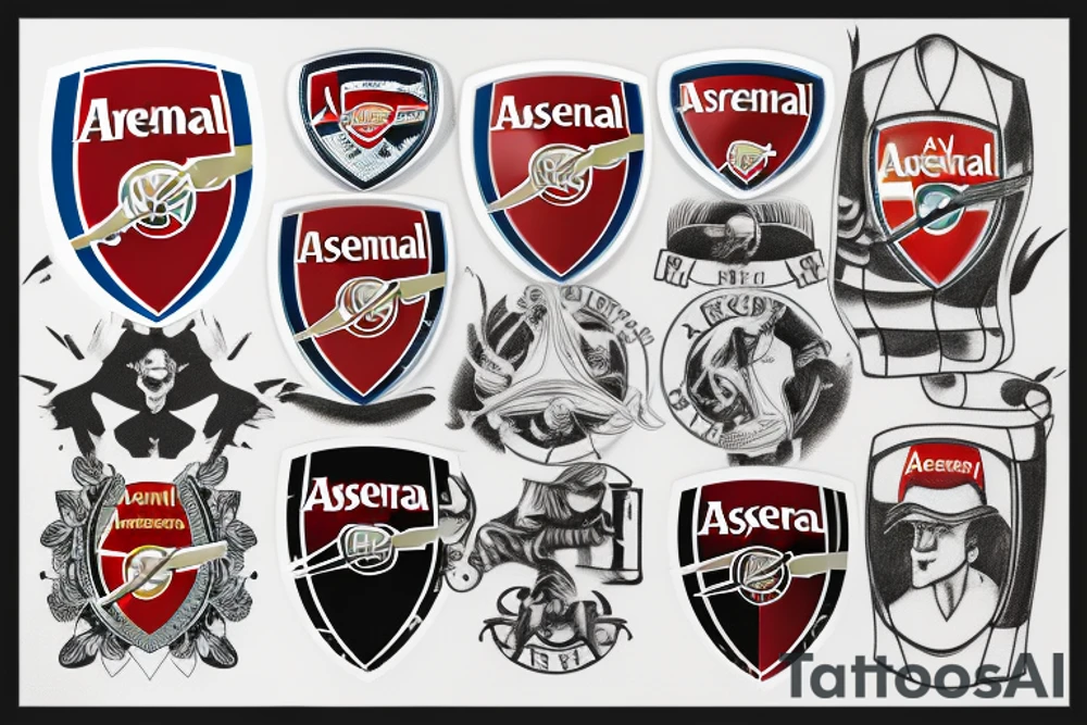 Arsenal FC tattoo idea