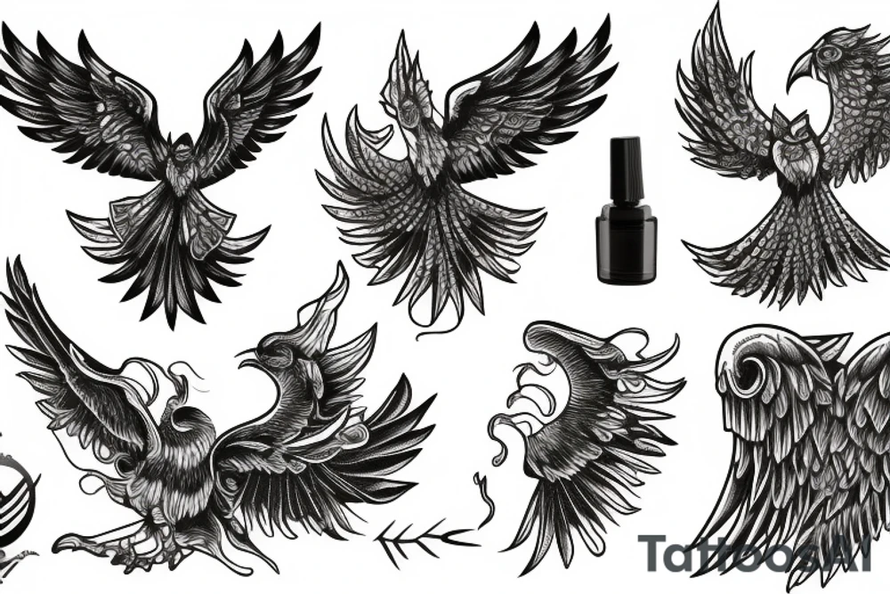 pheonix tattoo idea
