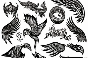 pheonix tattoo idea