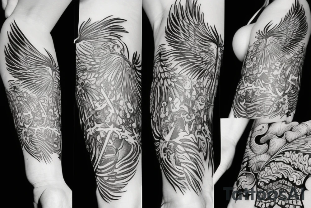 phoenix tattoo idea