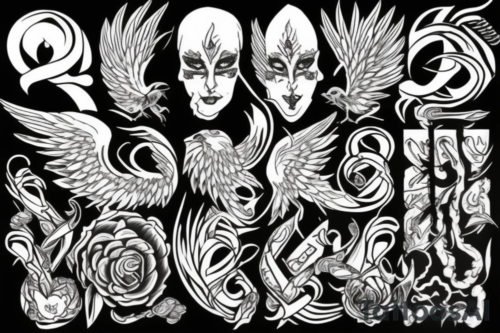 phoenix tattoo idea