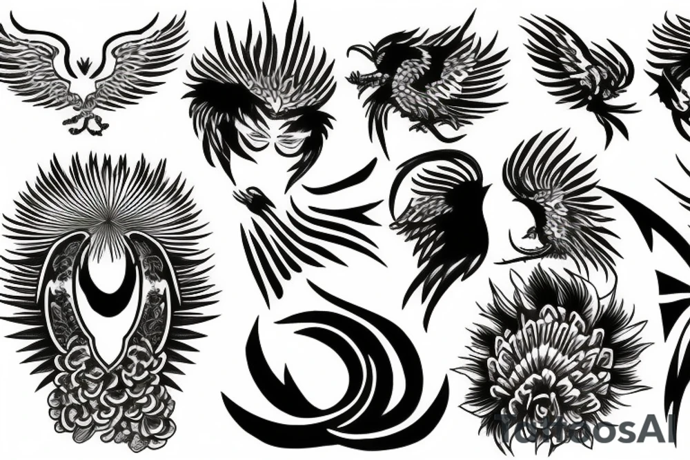 phoenix tattoo idea