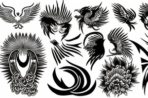 phoenix tattoo idea