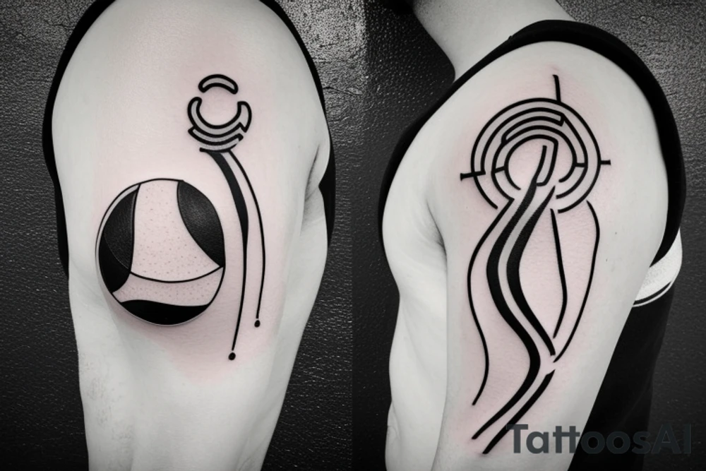 waterpolo player tattoo idea