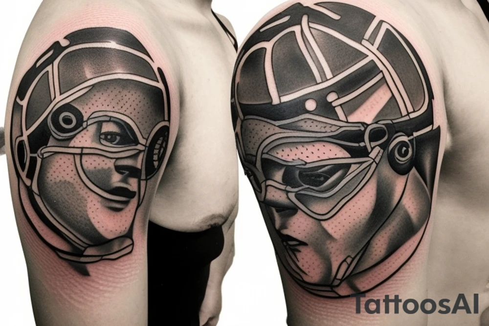 waterpolo player tattoo idea
