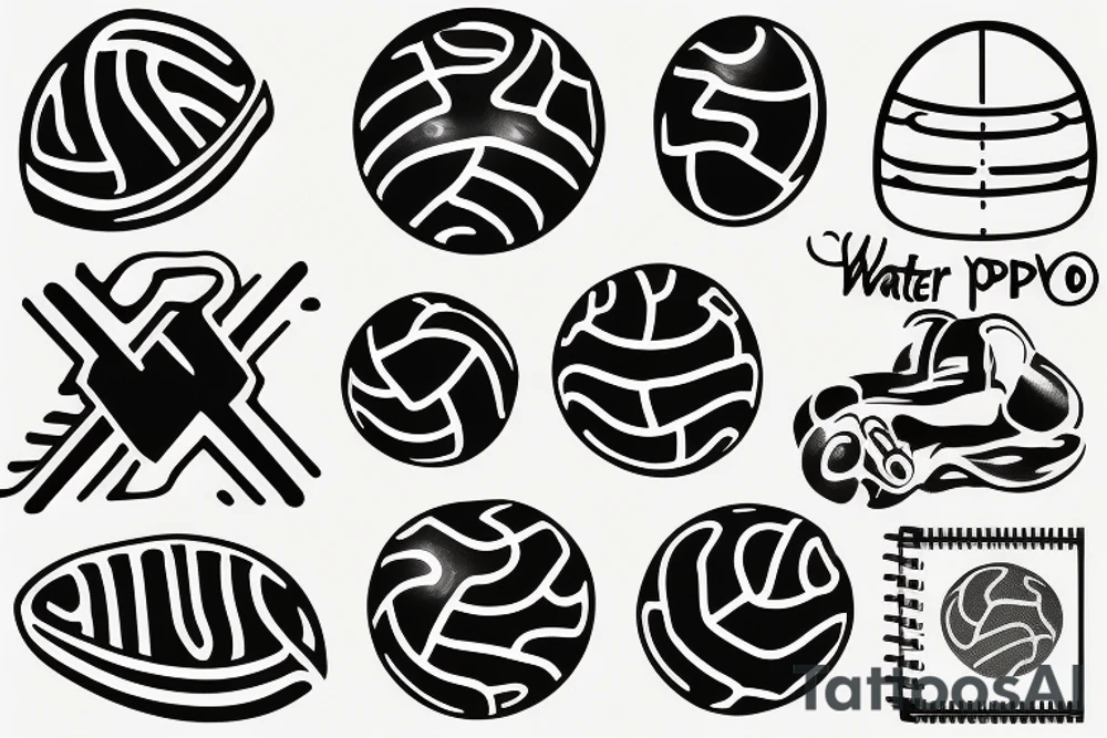 waterpolo tattoo idea