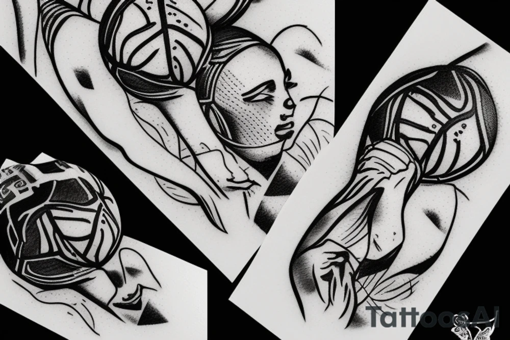 waterpolo game tattoo idea