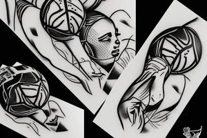 waterpolo game tattoo idea