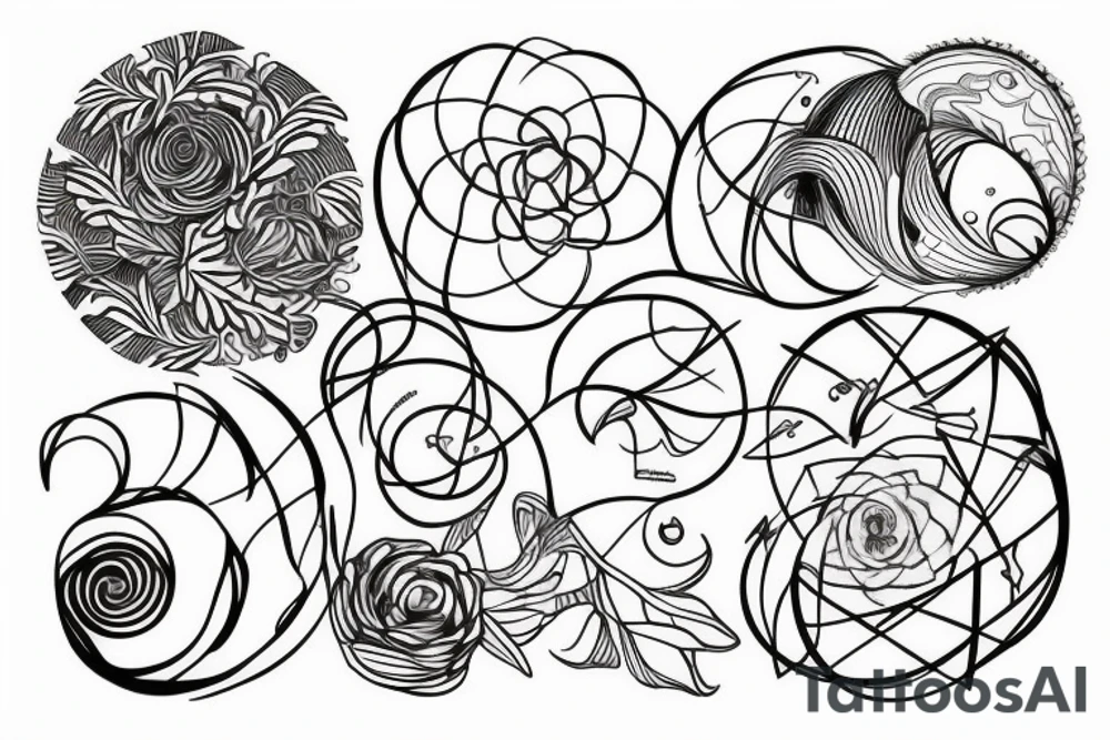 golden ratio tattoo idea