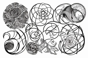 golden ratio tattoo idea