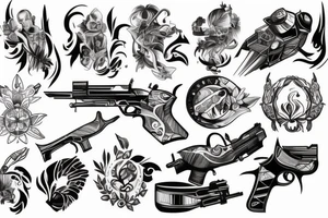 Sharp shooter tattoo idea