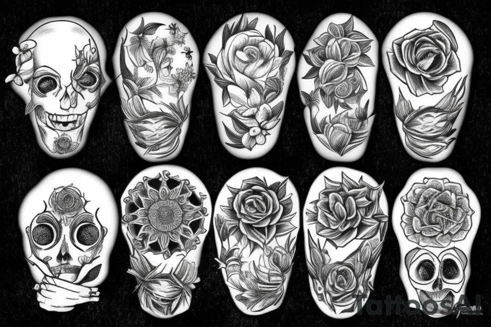 tuberose tattoo idea