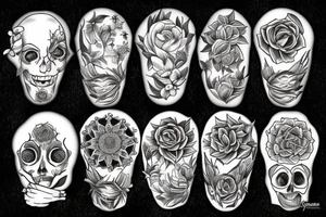 tuberose tattoo idea